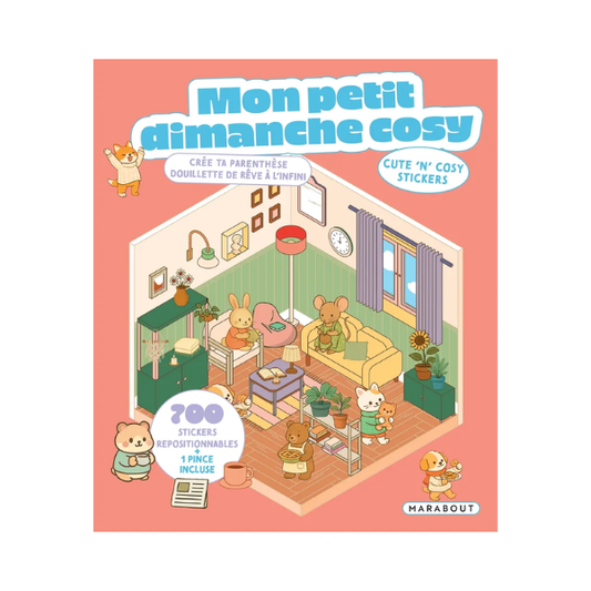 Stickers Mon petit dimanche cosy - Cute 'n' cosy stickers
