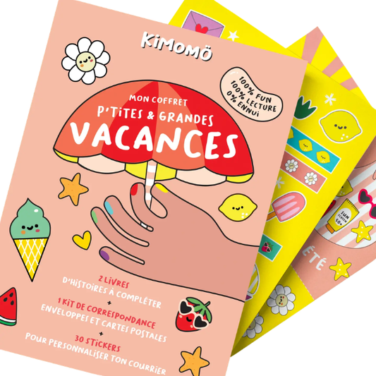 Coffret "P'tites et grandes vacances" – Kimomö