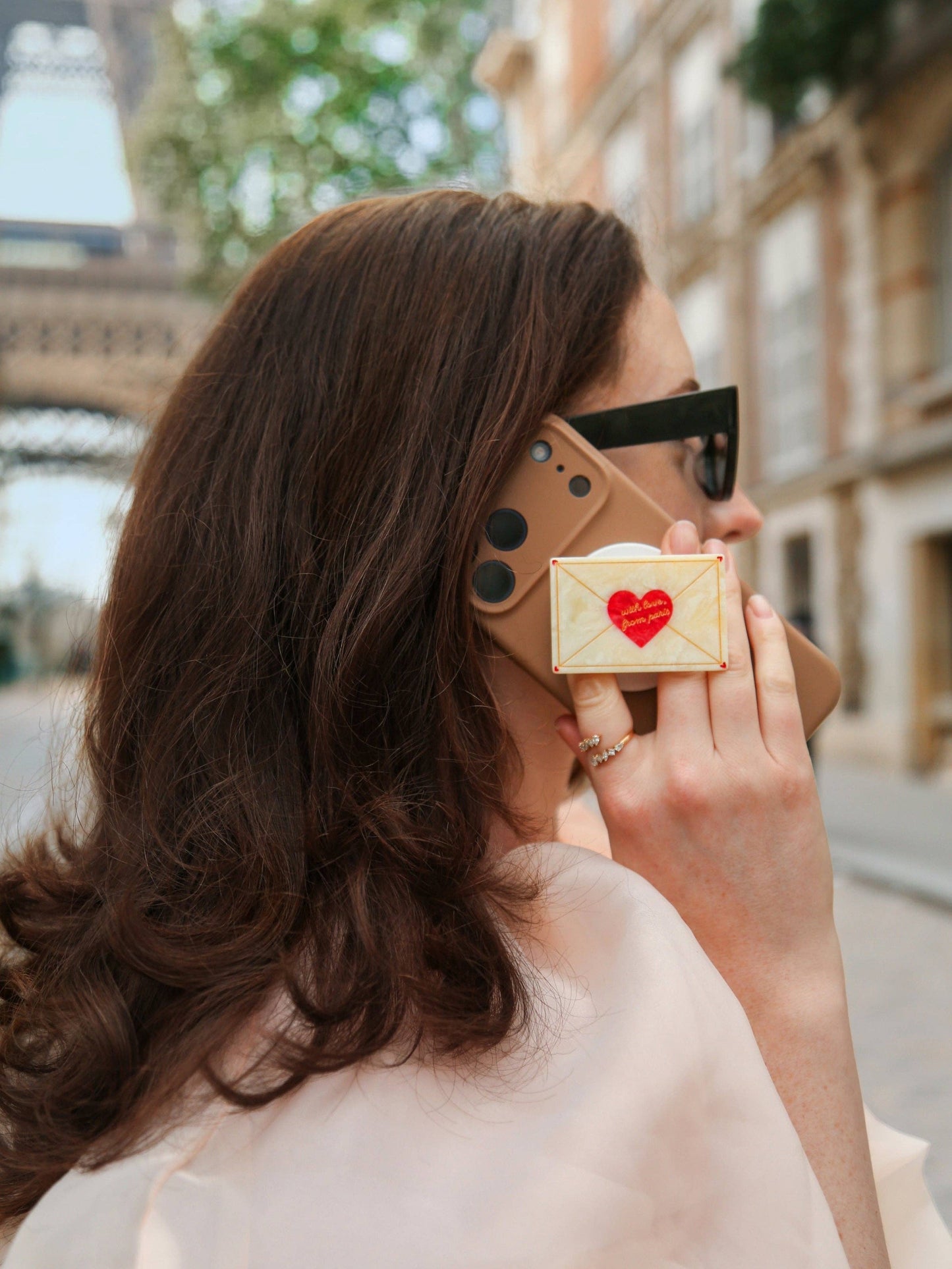 Porte-charme téléphone - Love note