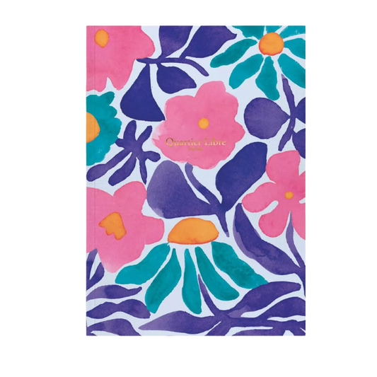 Quartier Libre Carnet A5 - Flowers