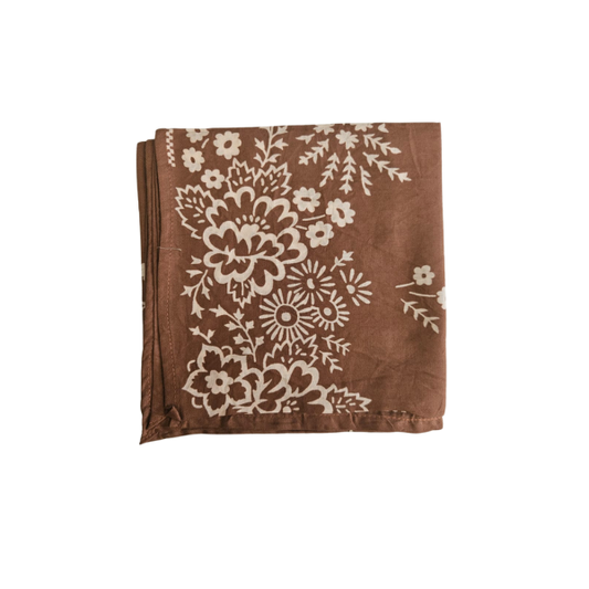 So family - Foulards Mysore Cannelle - 100x100cm