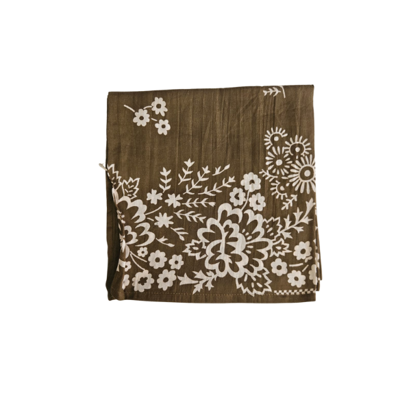 So family - Foulards Mysore Kaki - 100x100cm