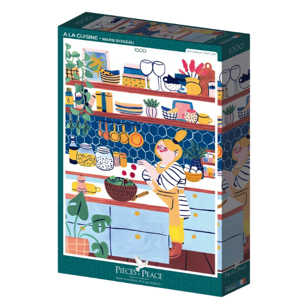 Puzzle Pieces&Peace 1000 Pièces - A la Cuisine