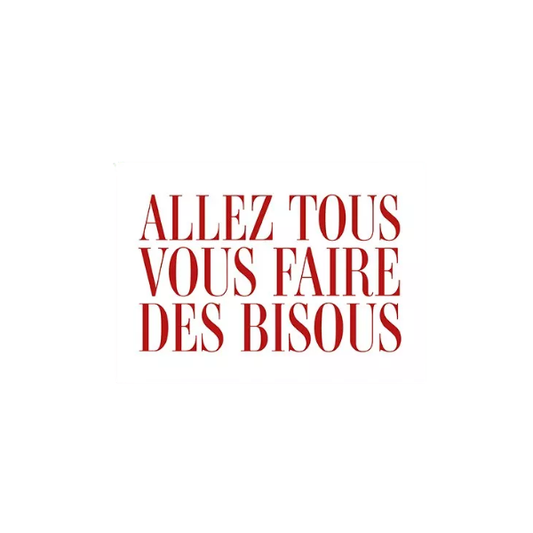 Bulma Carte postale - Allez tous vous faire....