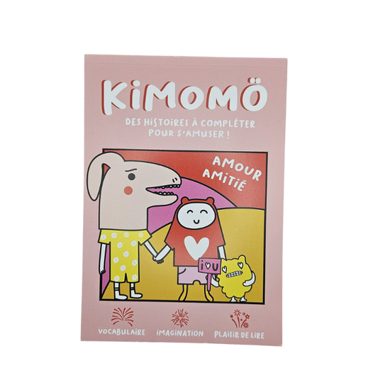 KIMOMÖ – Livres d’histoires à compléter - "Amour et amitié"