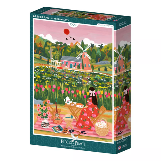 Puzzle Pieces&Peace 1000 Pièces - At the lake