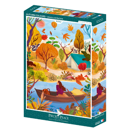 Puzzle Pieces&Peace 1000 Pièces - Couleurs d'Automne