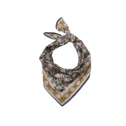 Bonheur du jour - Petit foulard - Azur Blue