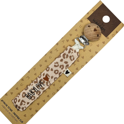 Atelier Wagram - Attache tétine - Baby love