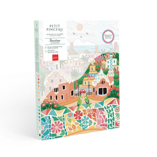 Peinture à Numéro Petit Pinceau - Barcelone
