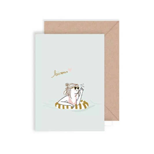 Carte Double – My Lovely Thing - Plein de Bisous