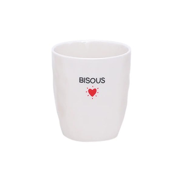 Gobelet message - Bisous