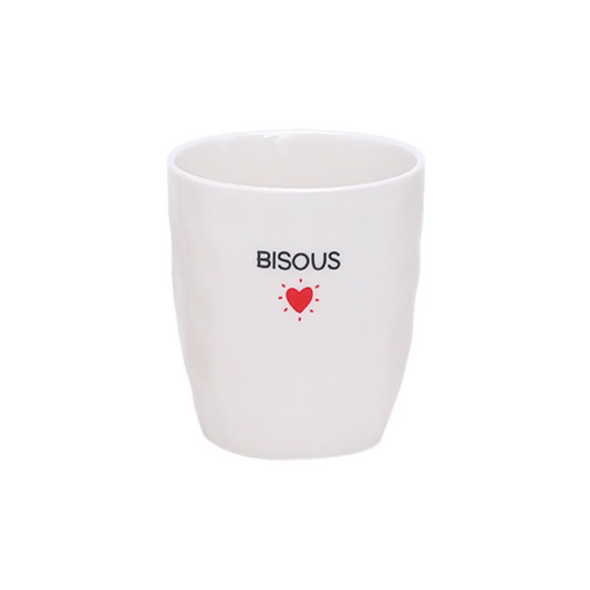 Gobelet message - Bisous
