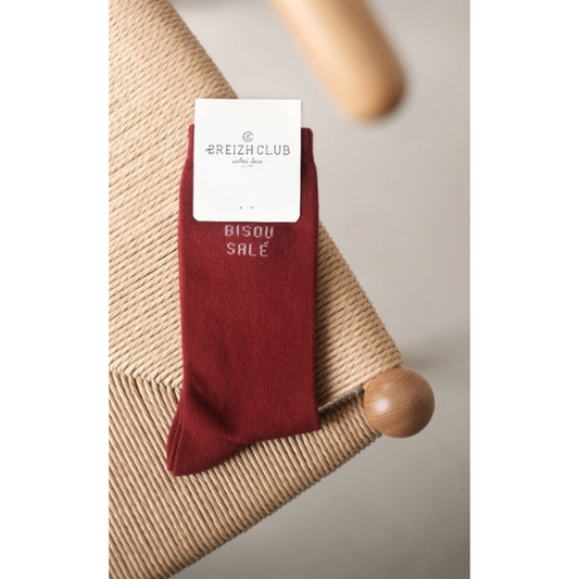 Breizh Club - Chaussette " Bisou salé "