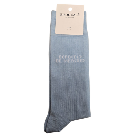 Breizh Club - Chaussette " Bord(el) de mer(de) "