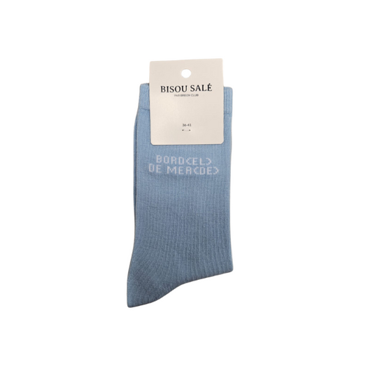 Breizh Club - Chaussette " Bord(el) de mer(de) "