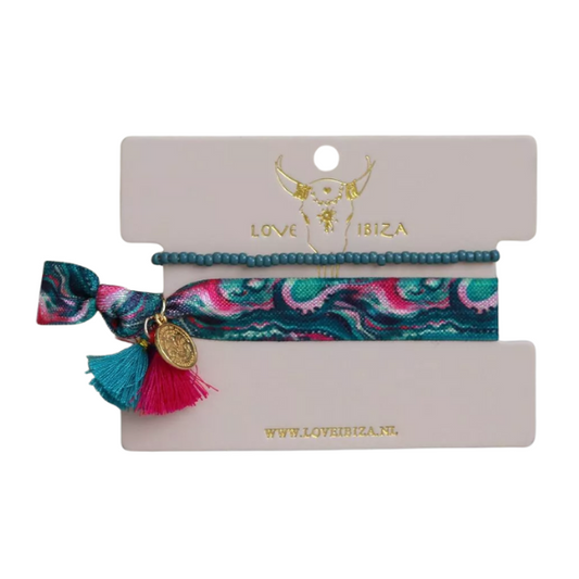 Love Ibiza - Bracelet + Elastique