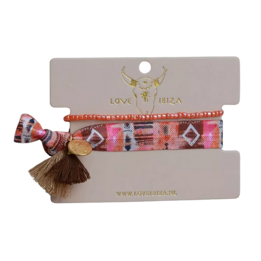 Love Ibiza - Bracelet + Elastique