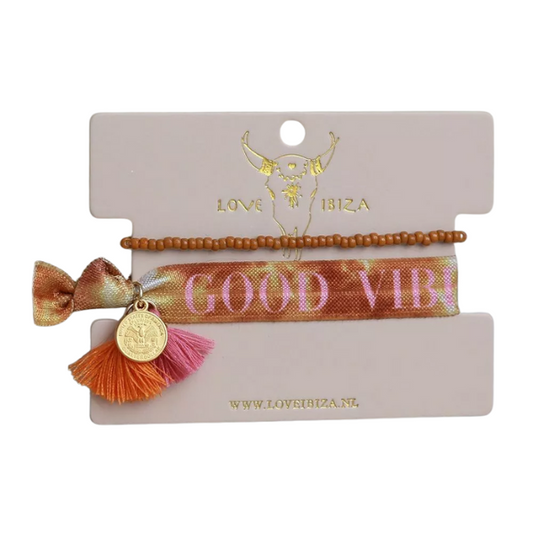 Love Ibiza - Bracelet + Elastique