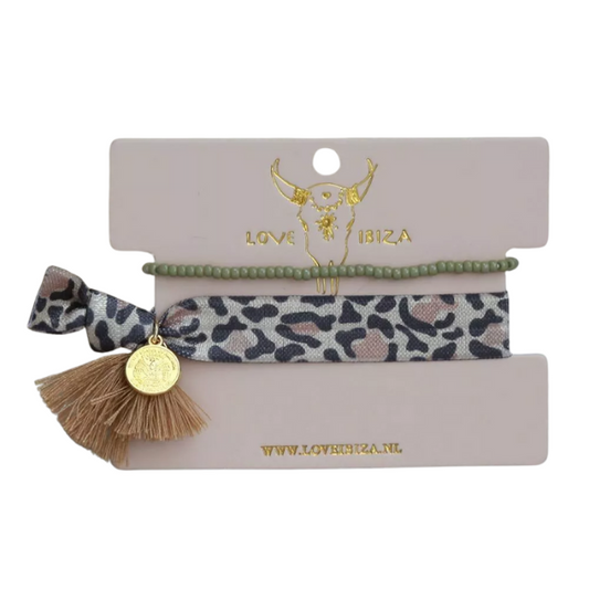 Love Ibiza - Bracelet + Elastique