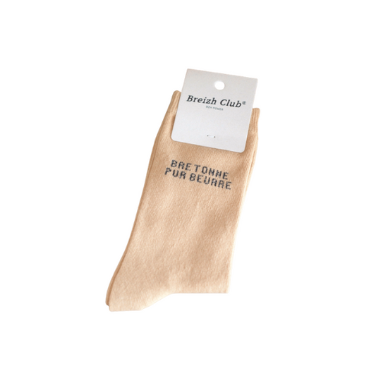 Breizh Club - Chaussette " Bretonne pur beurre "