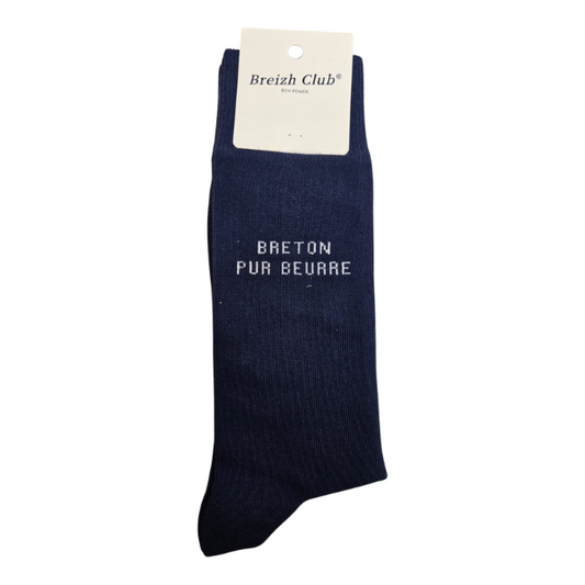 Breizh Club - Chaussette " Breton pur beurre "