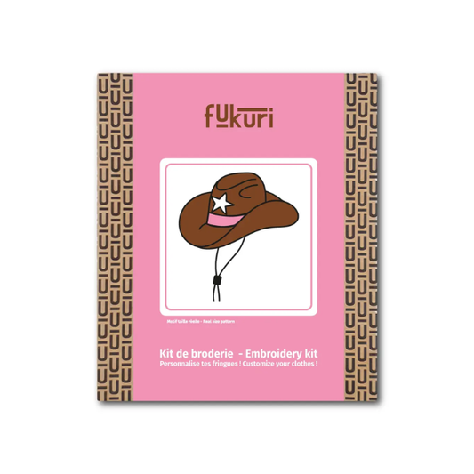 Kit de broderie - DIY - Cow girl noeud