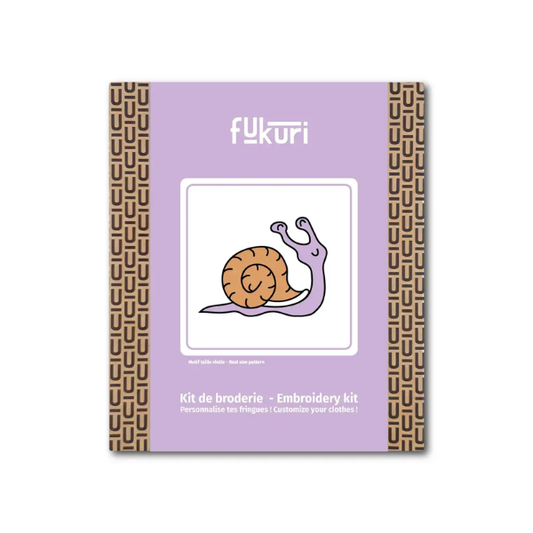 Kit de broderie - DIY - Escargot