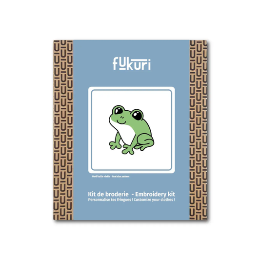 Kit de broderie - DIY - Grenouille