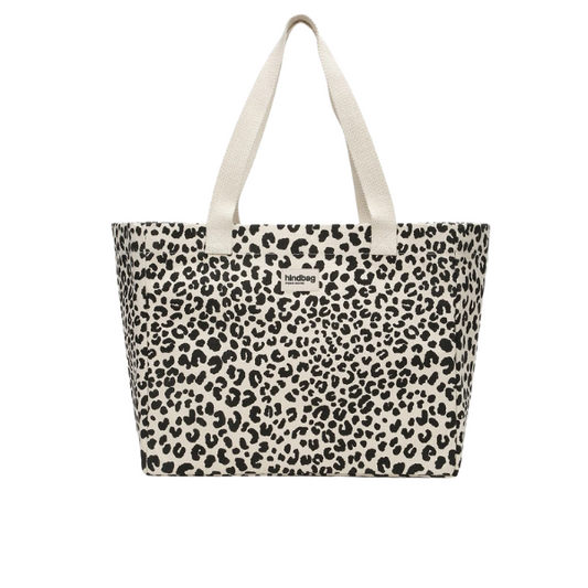 Sac cabas Hindbag - Leopard écru