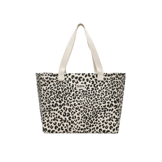 Hindbag - Cabas Claude Léopard écru