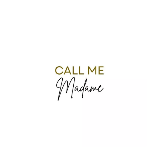 Sioou - Tatouages Éphémères - Call me madame