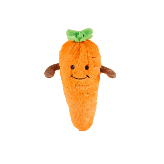 Bouillotte Peluche déhoussable - Carotte