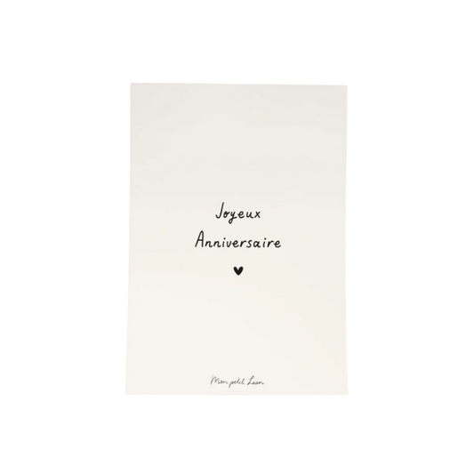 Mon Petit Léon - Carte citation A6 - Joyeux Anniversaire