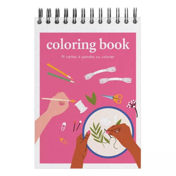 Maison Joliette - Carnet de coloriage A6 Do it yourself