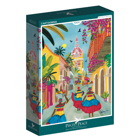 Puzzle Pieces&Peace 1000 Pièces - Cartagena