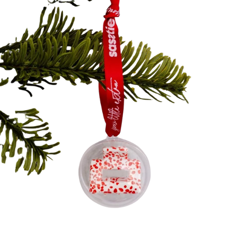 Sasstie - Petite pince - Christmas - Lib Cherry Dott