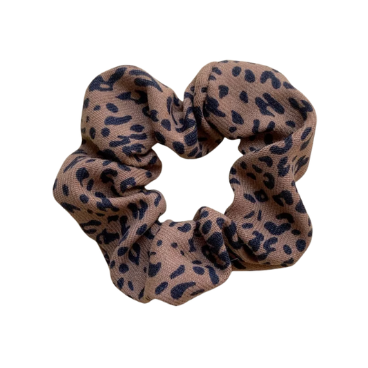 Chouchou marron - Léopard