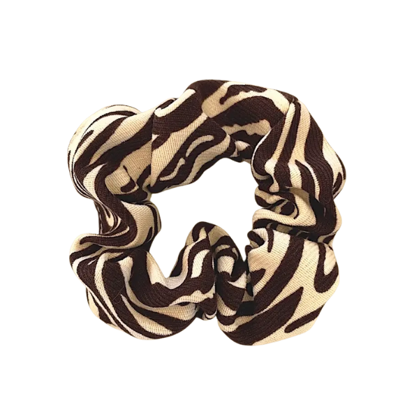 Chouchou zèbre - Marron foncé