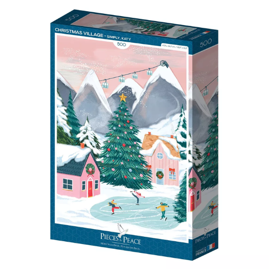 Puzzle Piece&Peace 500 pièces - Christmas village