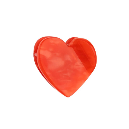 Coucou Suzette - Mini pince Coeur rouge