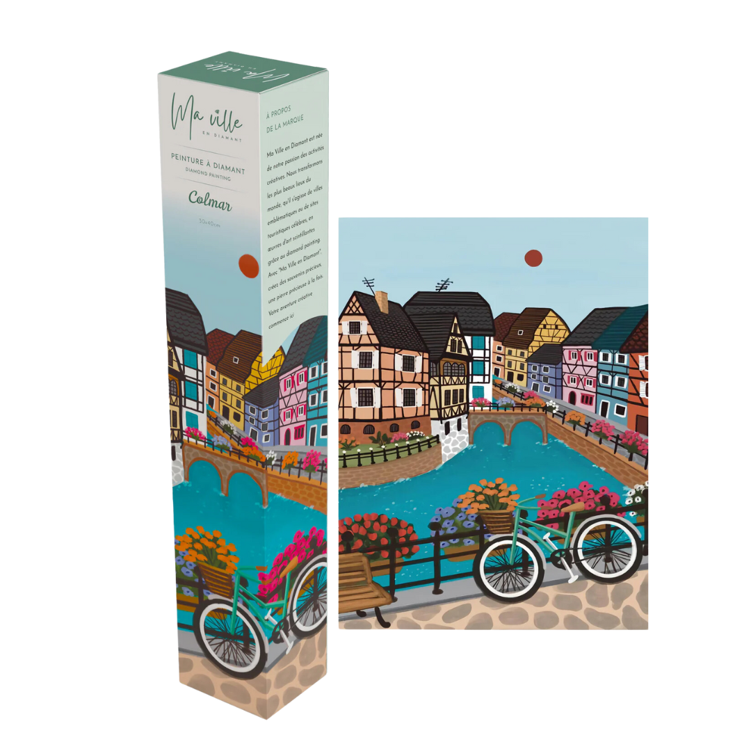 Ma Ville en Diamant – Kit de Diamond Painting Colmar