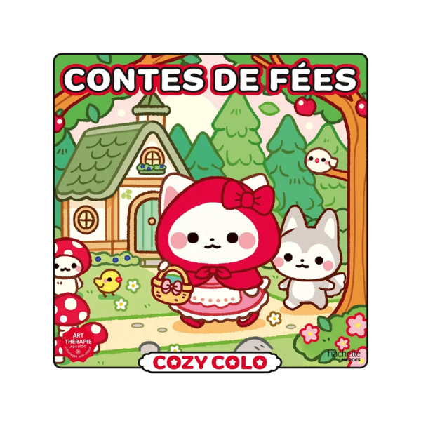Hachette - Cozy Colo Contes de fées
