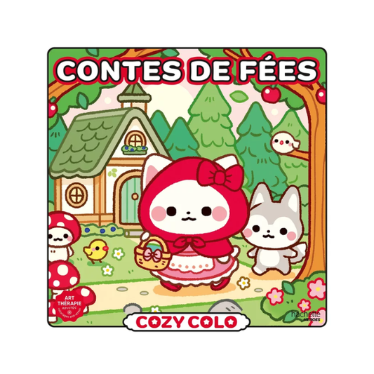 Hachette - Cozy Colo Contes de fées