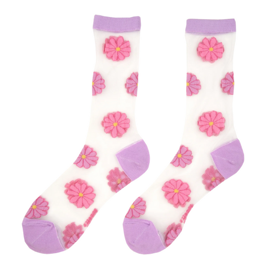 Coucou Suzette - Chaussettes transparentes Cosmos
