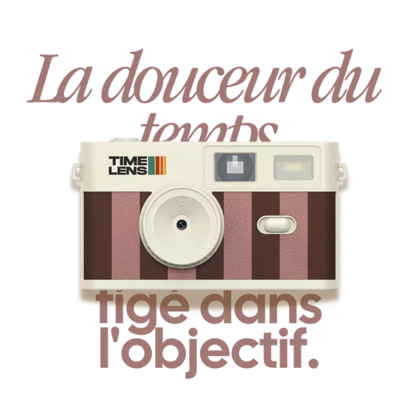 TimeLens® - Appareil photo Cream Rosewood