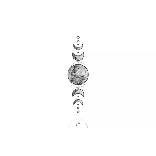 Sioou - Tatouages Éphémères - Etapes lunaires