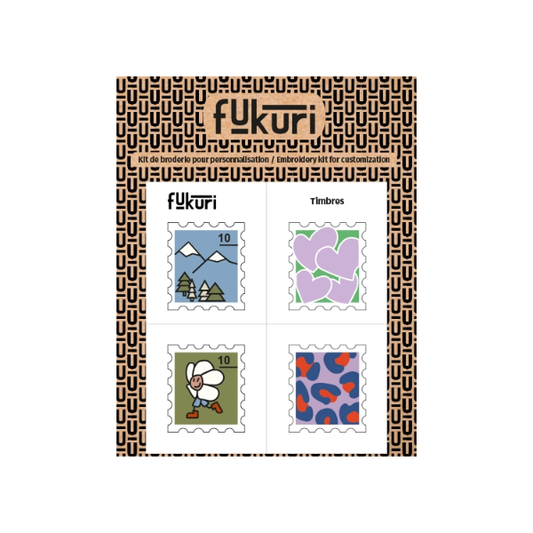 Feuille de Broderie Magique – Motifs Timbres