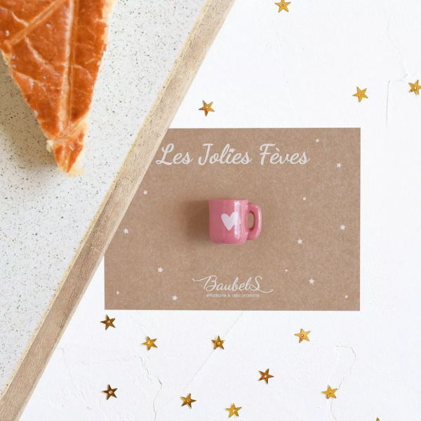 Baubels - Les jolies fêves - Mug rose