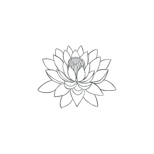 Sioou - Tatouages Éphémères - Fleur de lotus